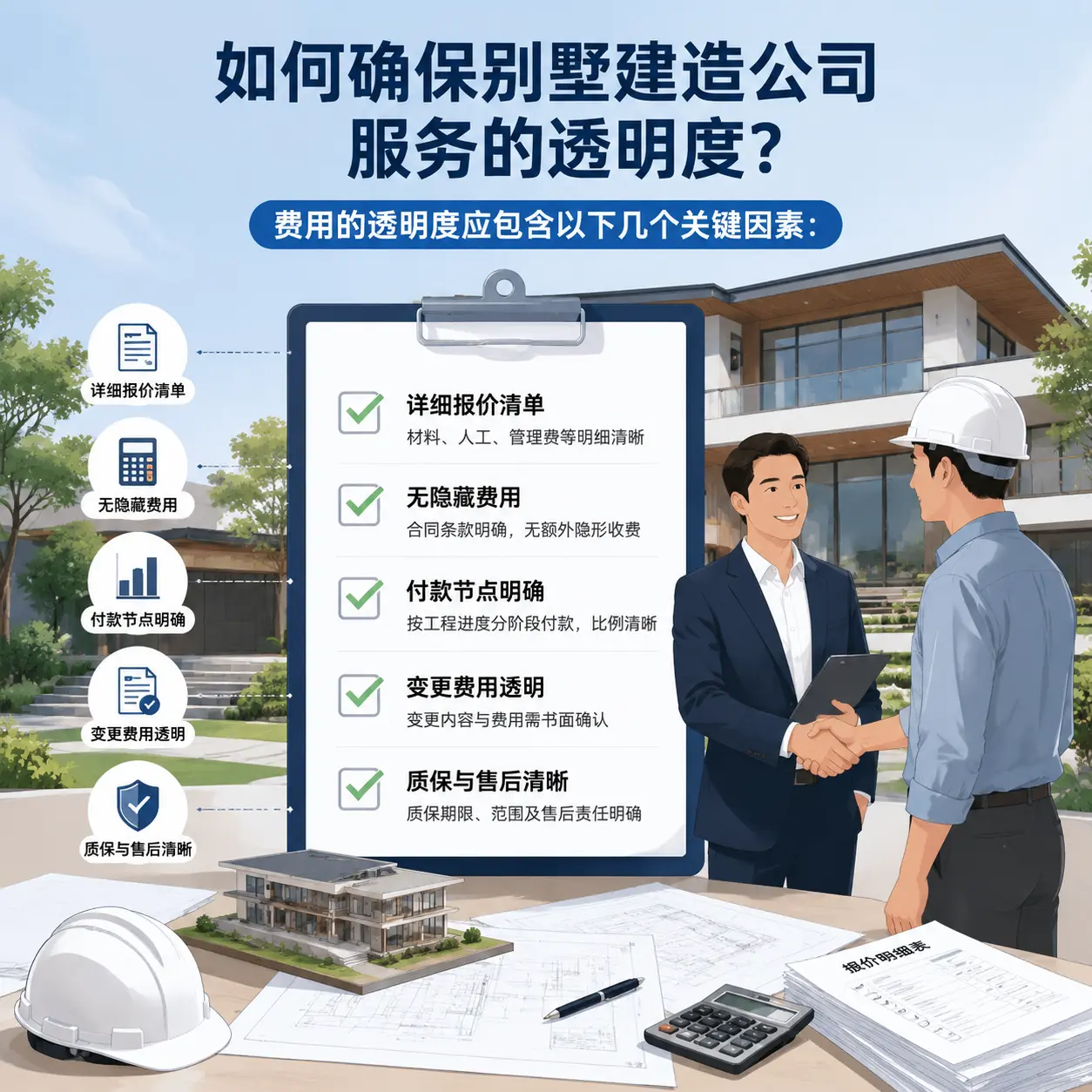 在 兴仁 如何确保别墅建造公司服务的透明度?