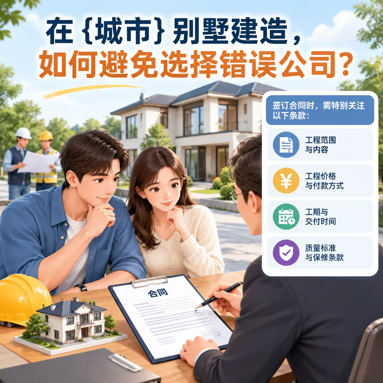 在 兴仁 别墅建造,如何避免选择错误公司?