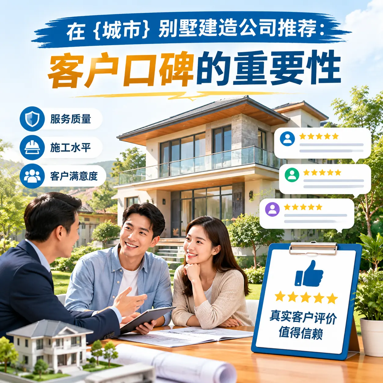 在 兴仁 别墅建造公司推荐：客户口碑的重要性