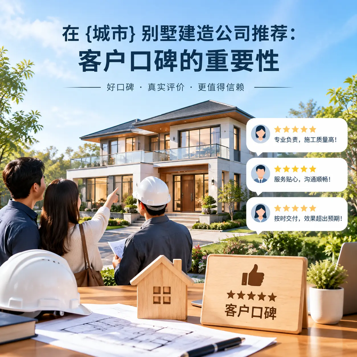 在 兴仁 别墅建造公司推荐:客户口碑的重要性