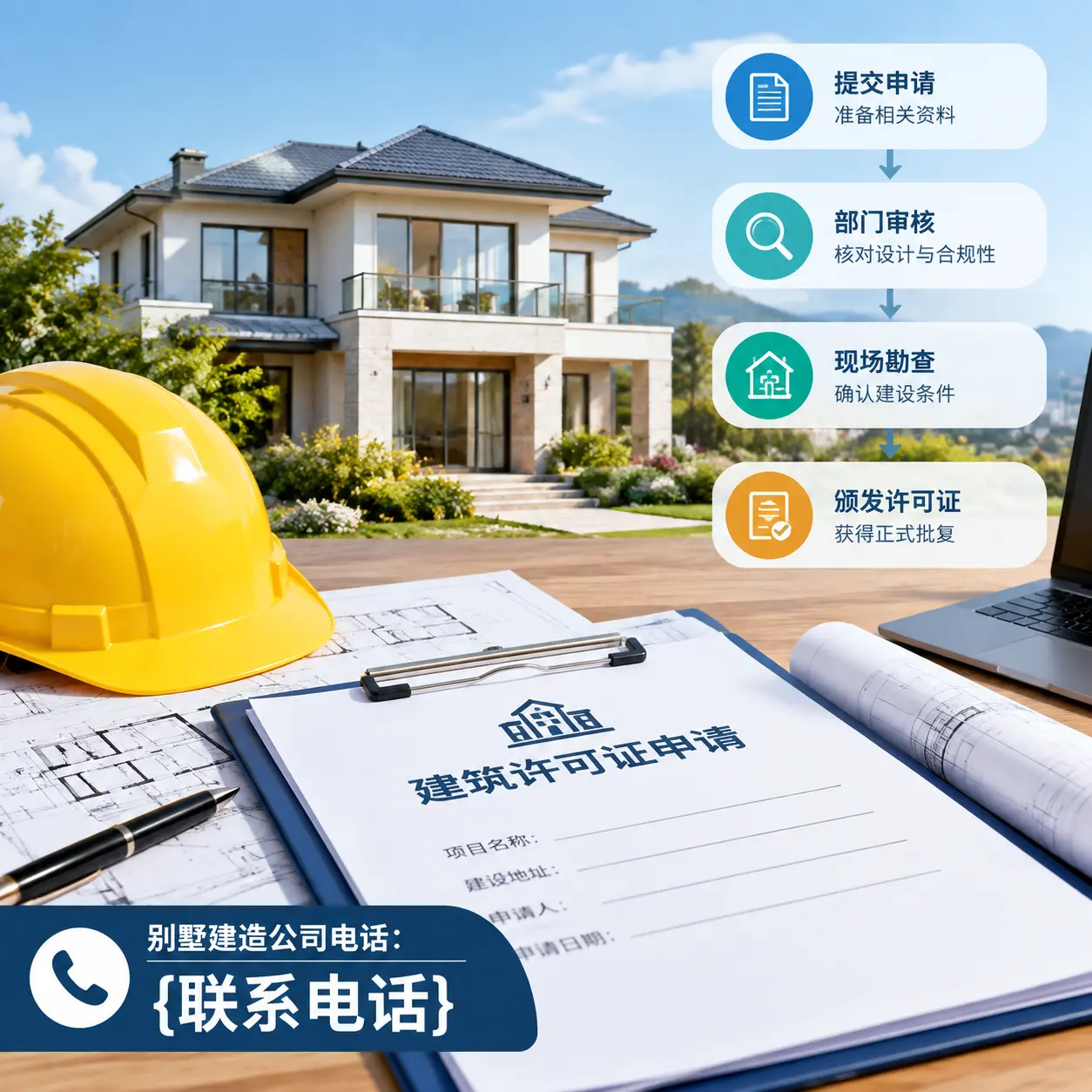 别墅建造公司电话：在兴仁建造前的准备工作