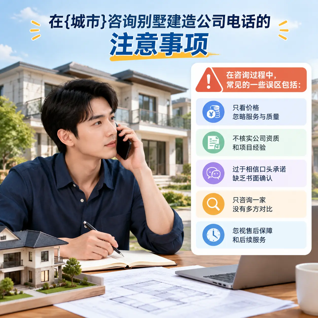 在兴仁咨询别墅建造公司电话的注意事项