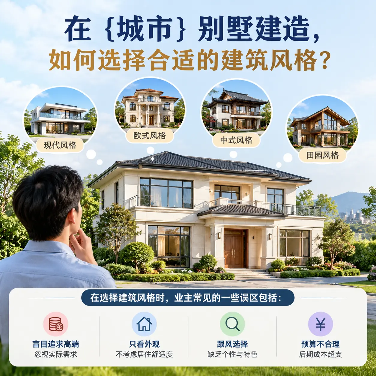 在 兴仁 别墅建造，如何选择合适的建筑风格？