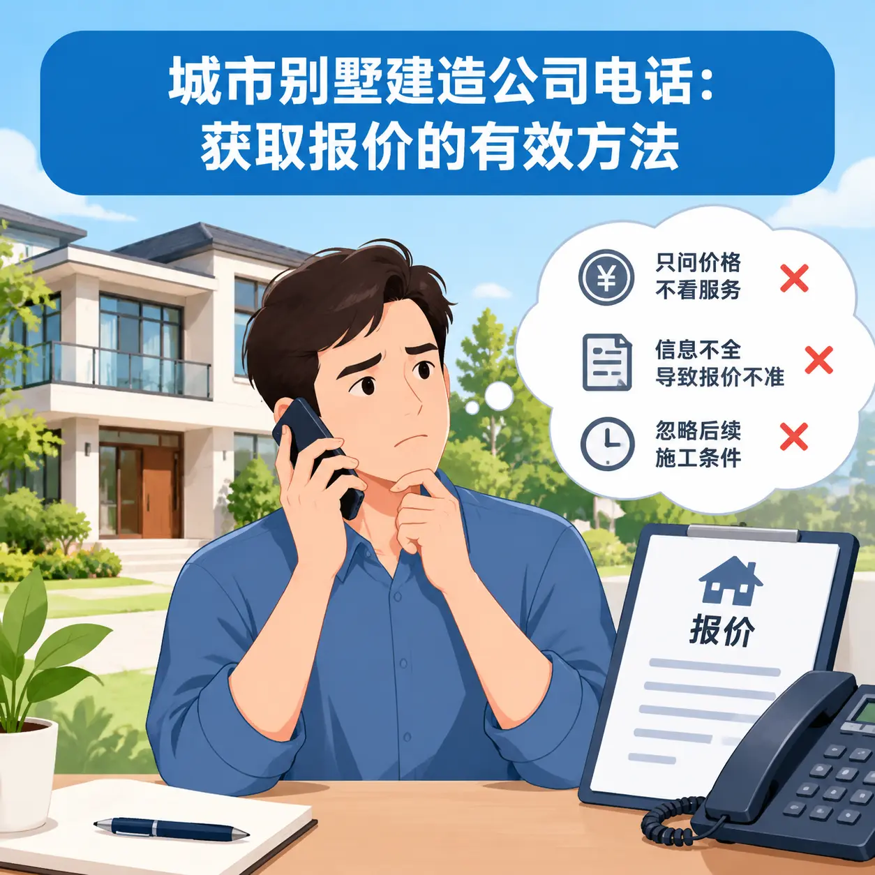 兴仁别墅建造公司电话:获取报价的有效方法